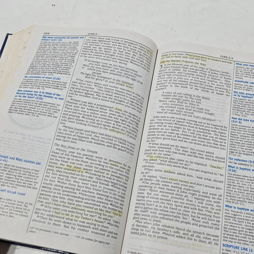 The Quest Study Bible : Indexed by Marhsall Shelley (1994, Hardcover)